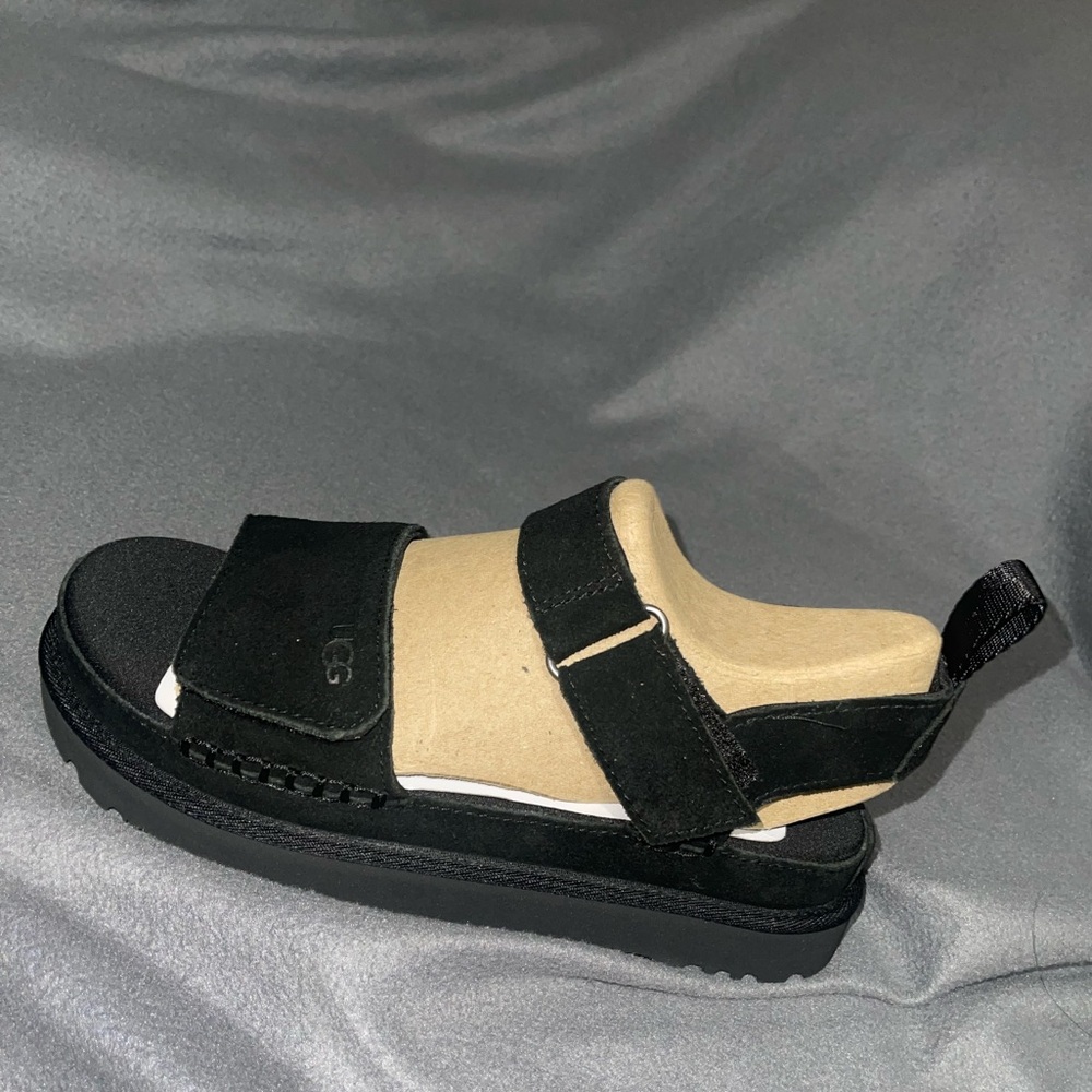UGG Black Goldenstar Sandals